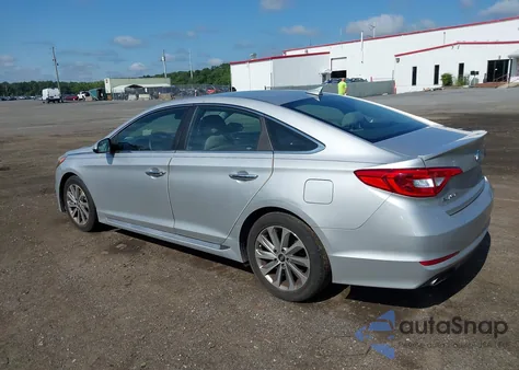 2016 Hyundai Sonata Sport из США, поврежденный, VIN 5NPE34AFXGH428162